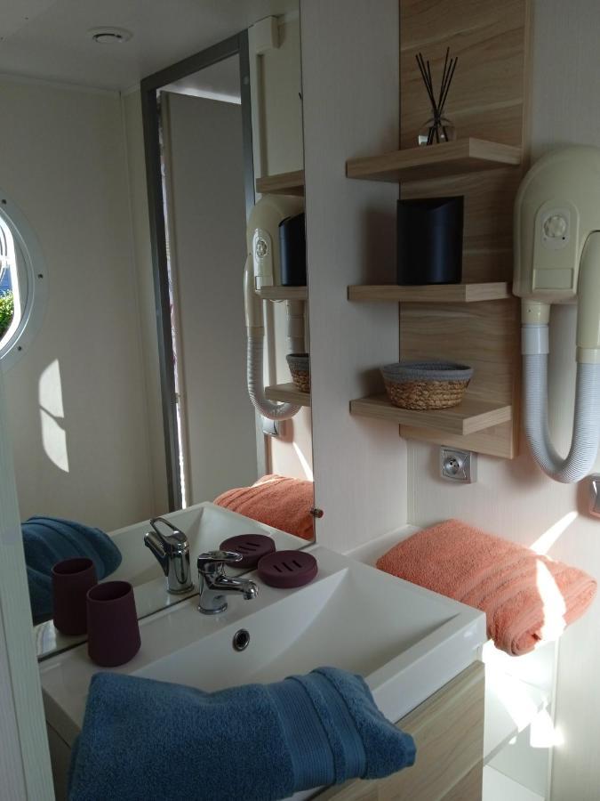 Mobil Home-Les Lins Bleus Biville-sur-Mer Exterior foto