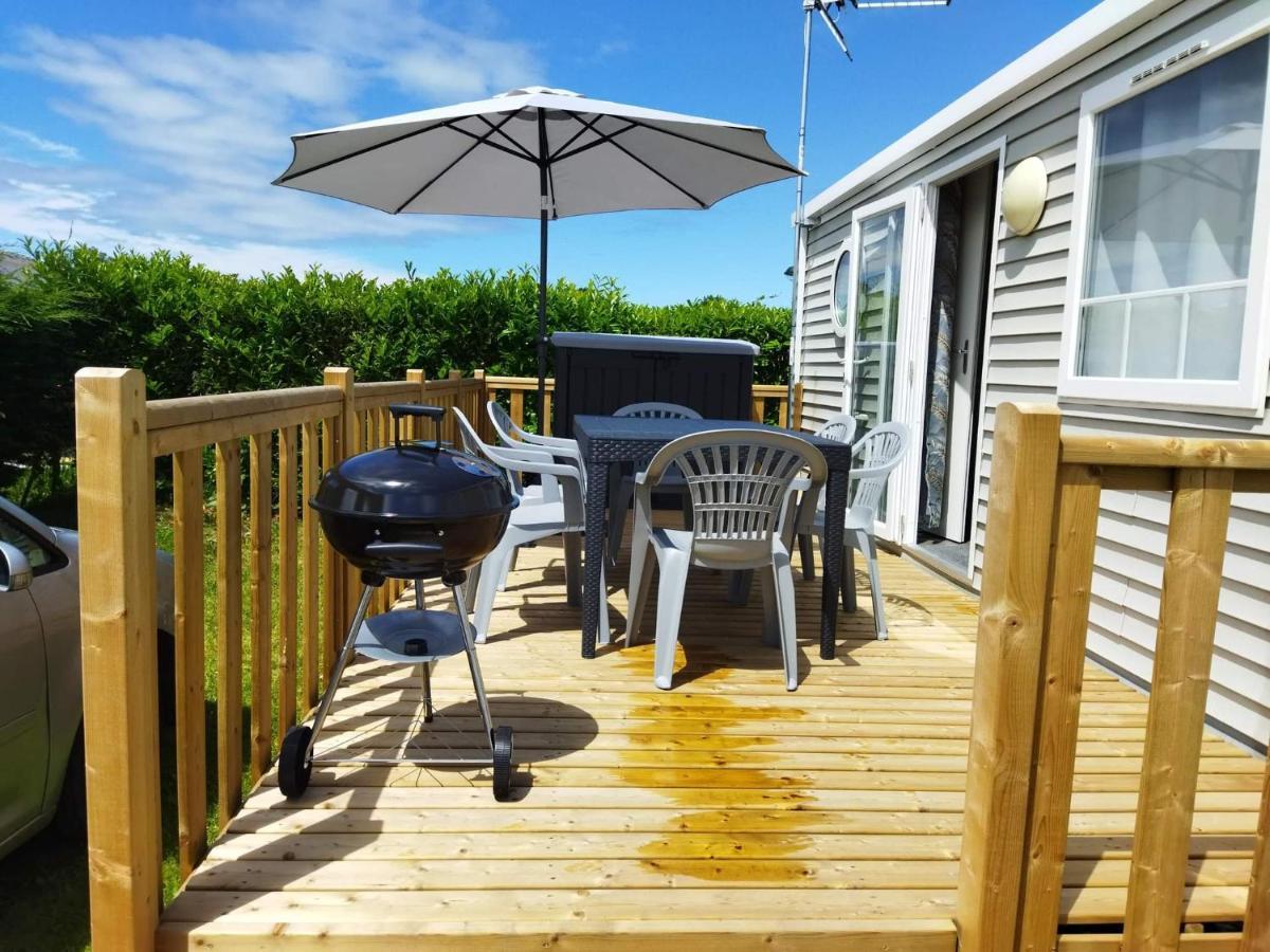 Mobil Home-Les Lins Bleus Biville-sur-Mer Exterior foto